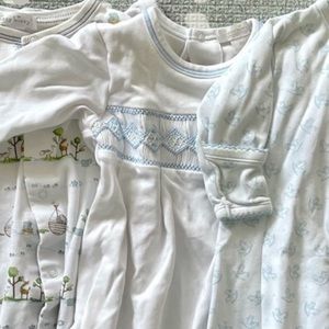 Kissy Kissy Smocked Newborn Converter Gown